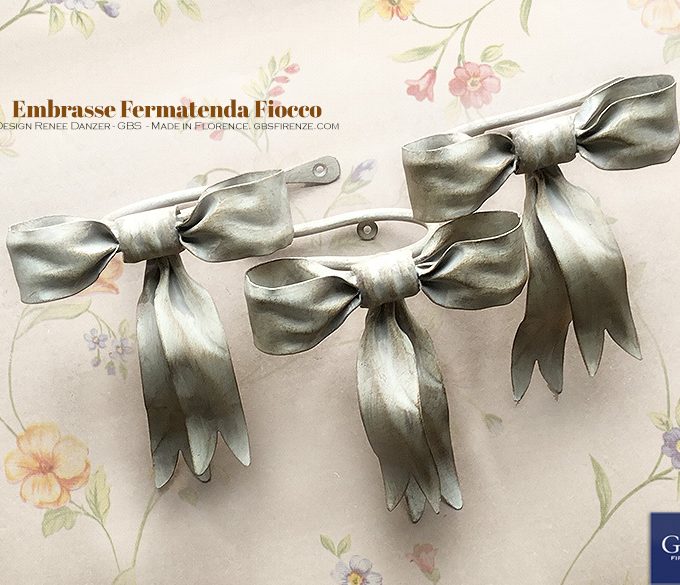 Embrasse per tenda. Collezione Fiocco