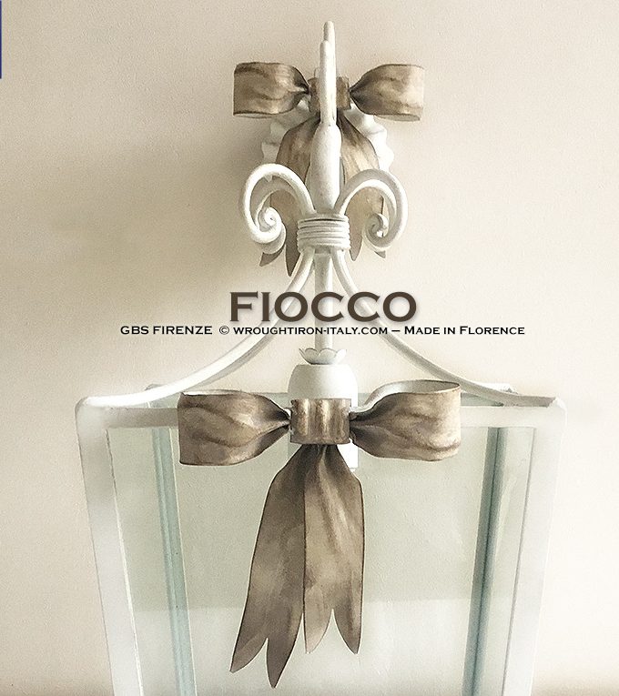 Lanterna Fiocco. Versione Applique