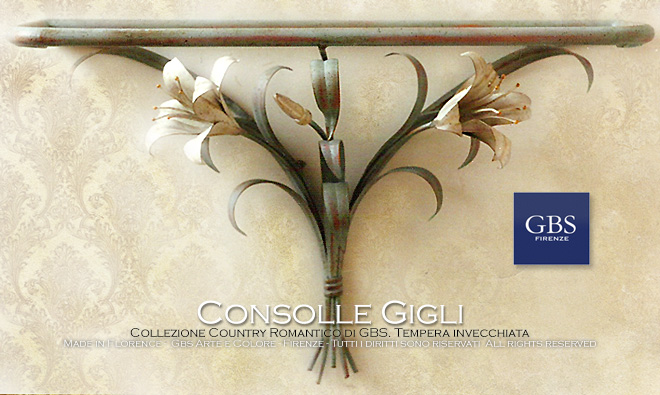 Gigli Bianchi. Consolle