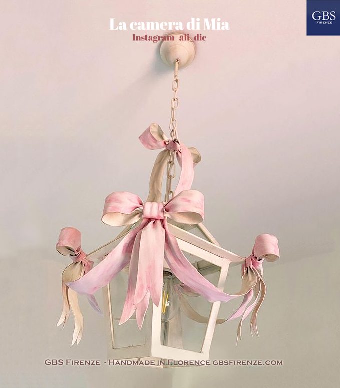 Lanterna 5 Fiocchi. Rosa