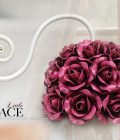 Little Grace. Applique ad 1 Luce. Versione in smalto invecchiato. Collezione Bonbon.