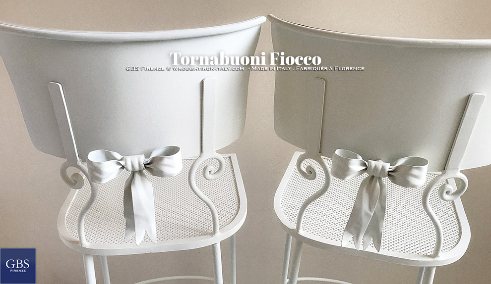 Sedia Tornabuoni Fiocco Colore bianco GBS Design Renee Danzer