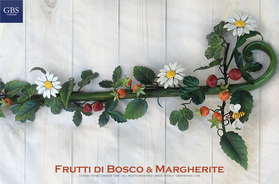 Frutti di Bosco & Margherite – Asta da Tenda - GBS STORE - Il negozio  online di GBS Firenze