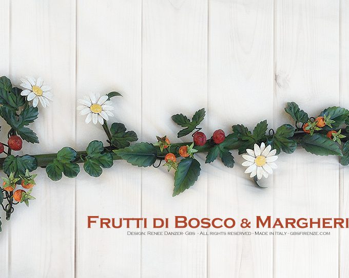 Frutti di Bosco & Margherite – Asta da Tenda
