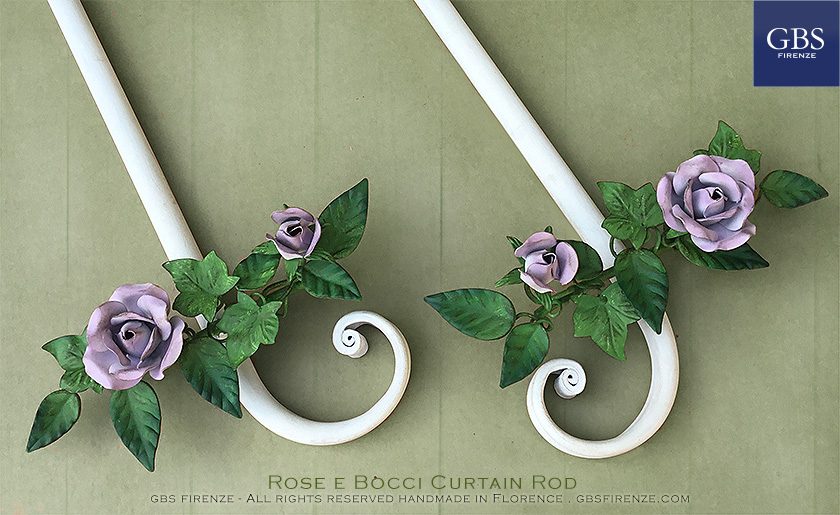 Asta da Tenda. Collezione Rose e Bocci.