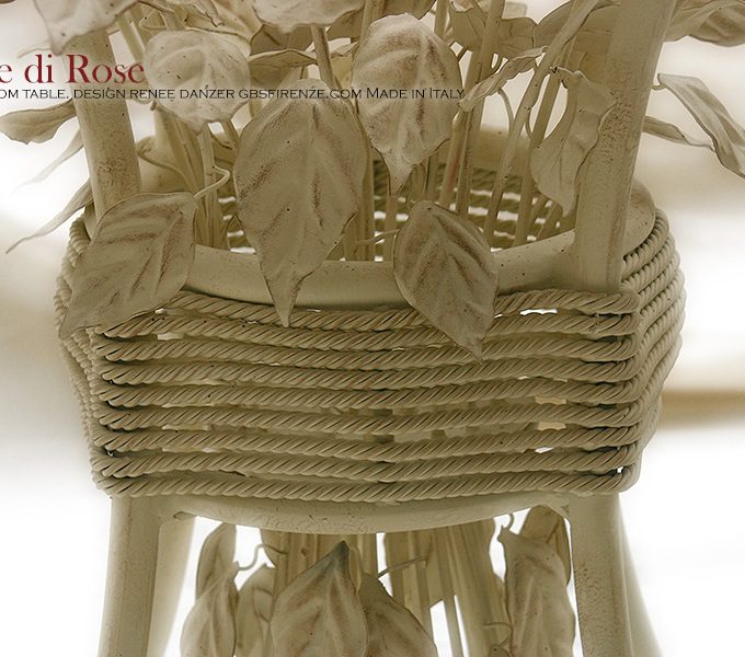 Tavolo Doppio Covone di Rose. Tavolo da pranzo