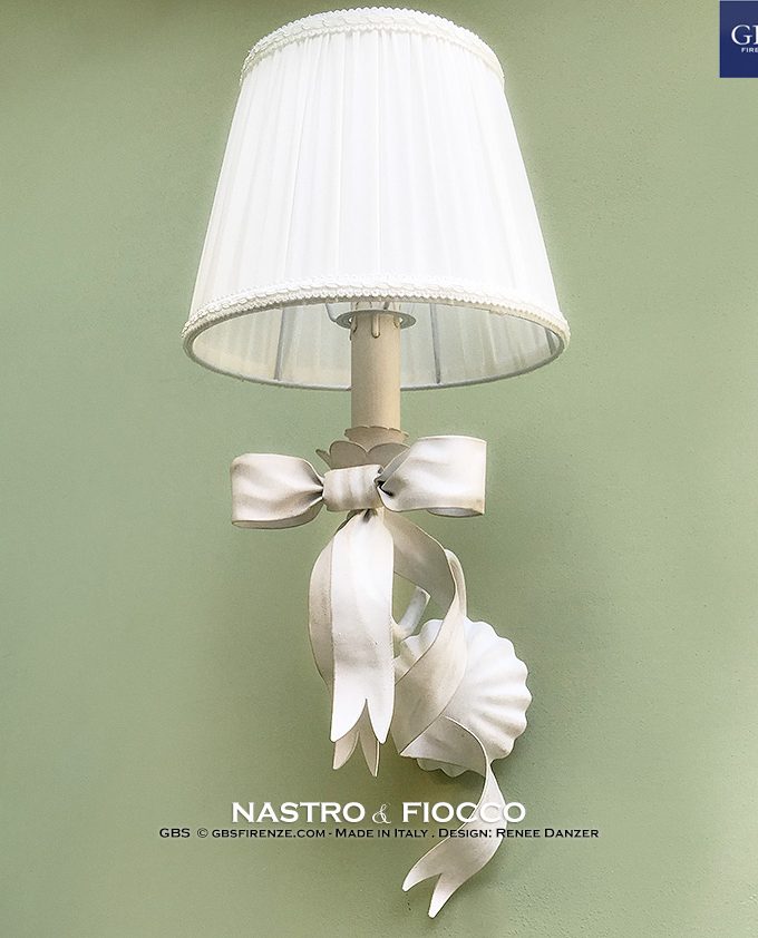 Nastro & Fiocco. Applique a 1 luce