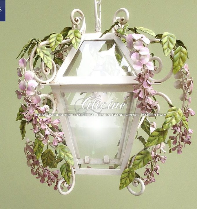 Glicine Rosa. Lanterna Romantica