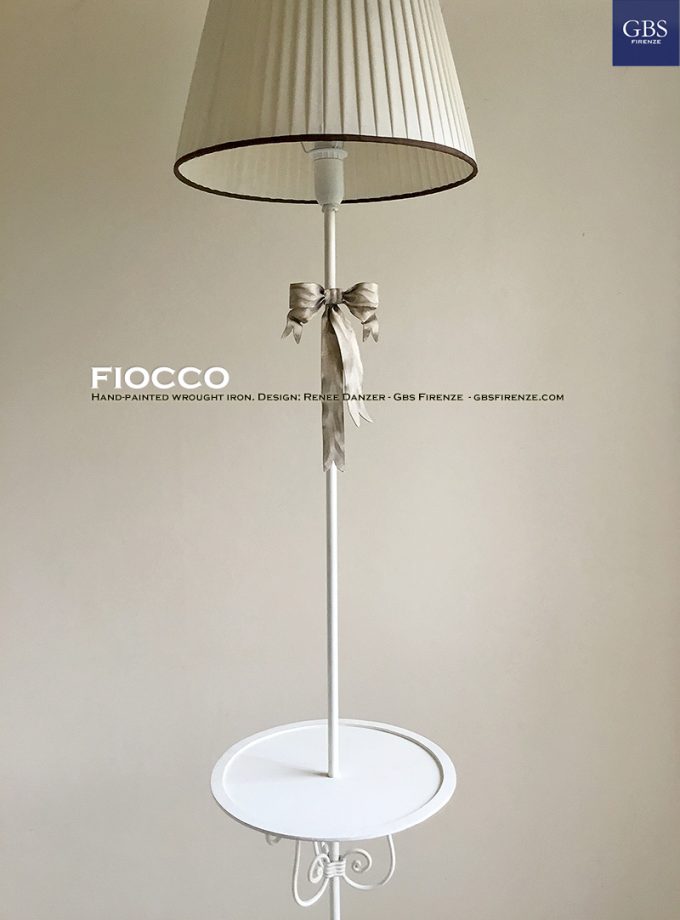 Fiocco. Lampada da terra. 1 Luce
