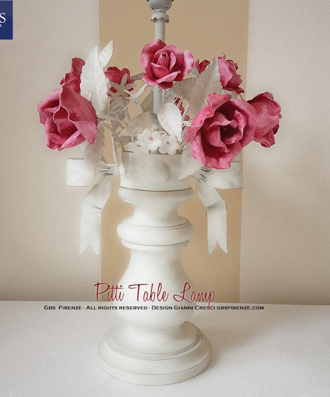 Pitti di Rose. Lampada da tavolo