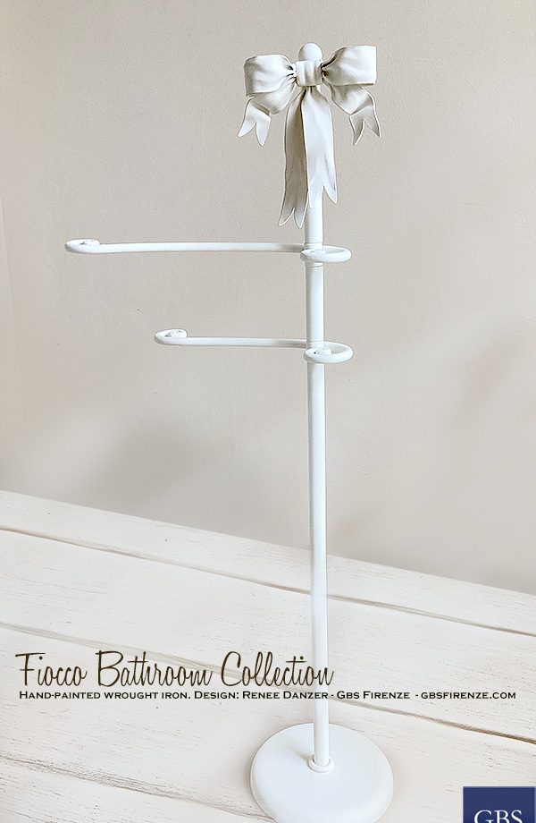 Bagno Fiocco. Piantana portasciugamani